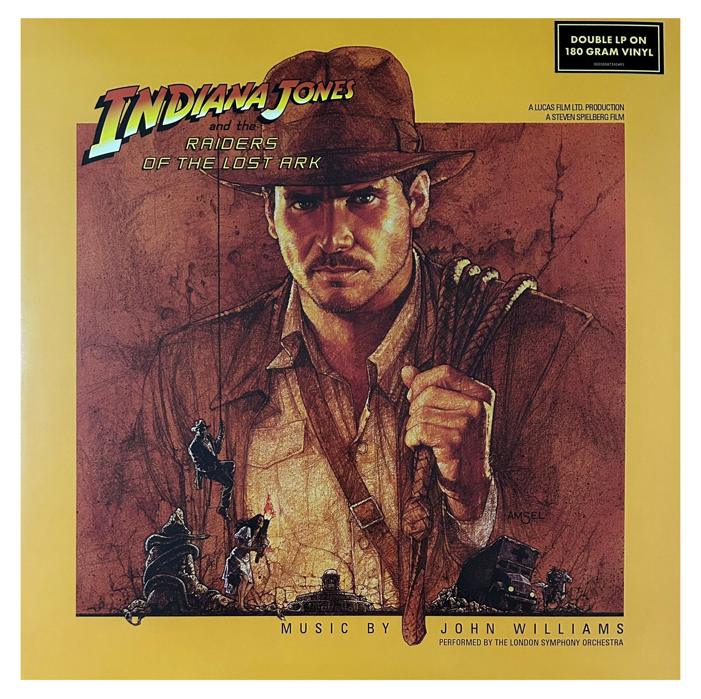 Indiana Jones And The Raiders Of The Lost Ark 2 Lp Vinyl