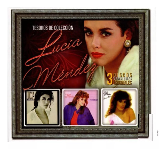 Lucia Mendez Tesoros De Coleccion 3 Discos Cd