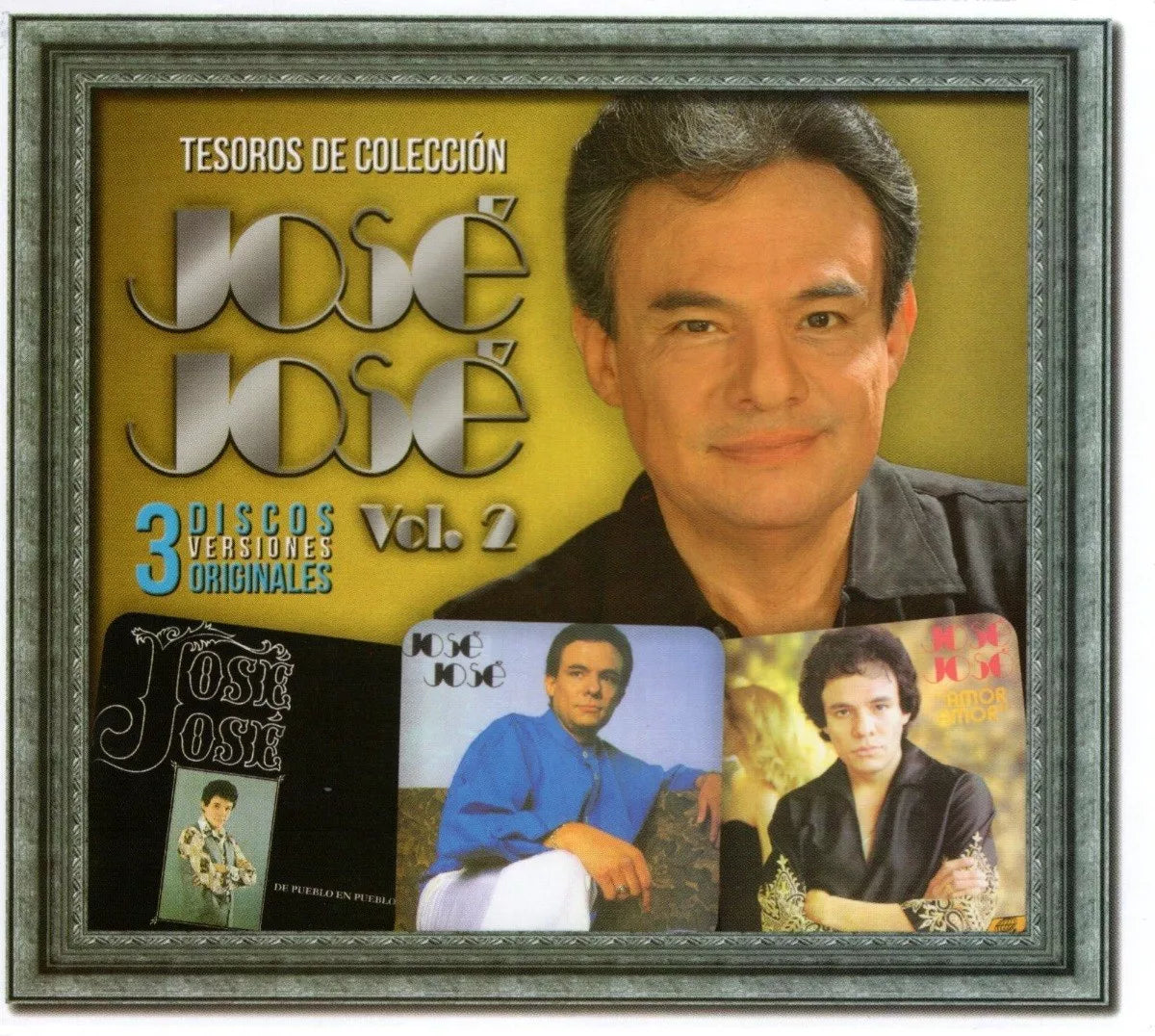 Jose Jose Tesoros De Coleccion Vol 2 Dos Boxset 3 Discos Cd