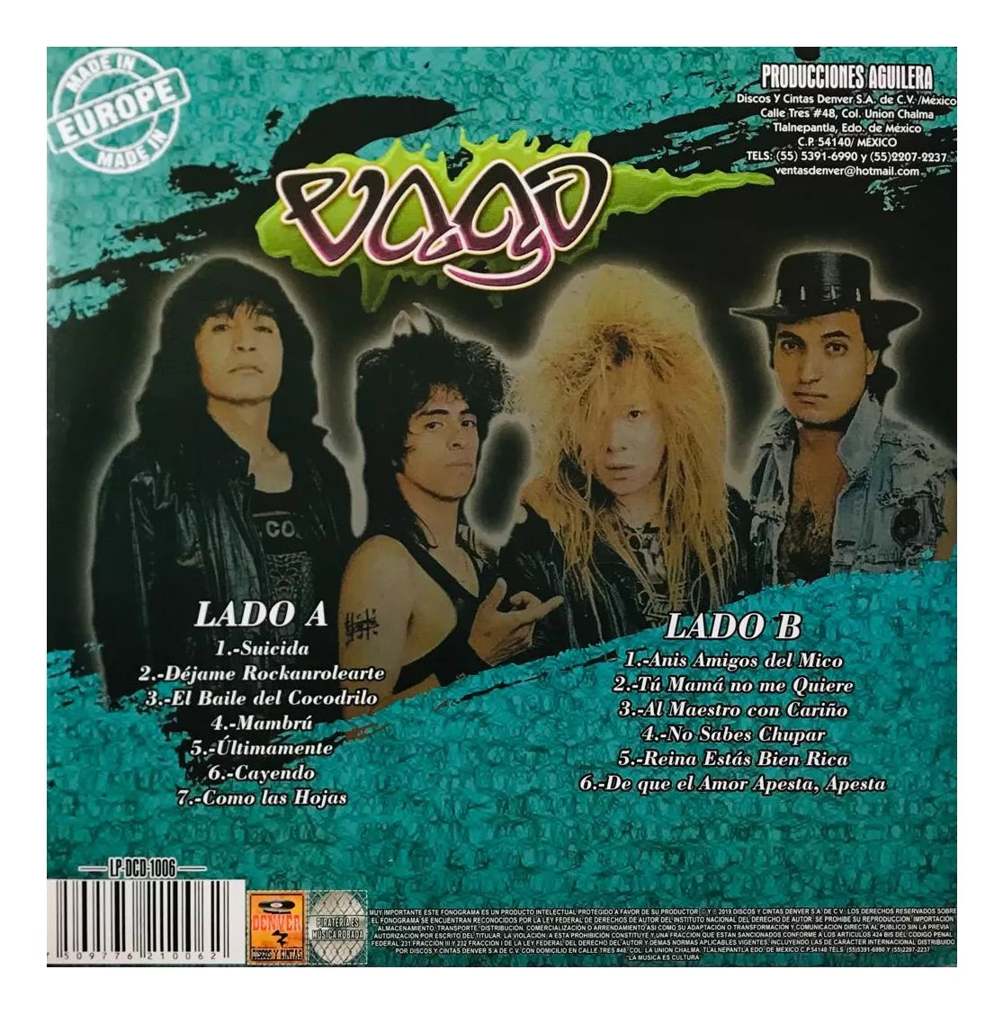 Vago Suicida Lp Vinyl