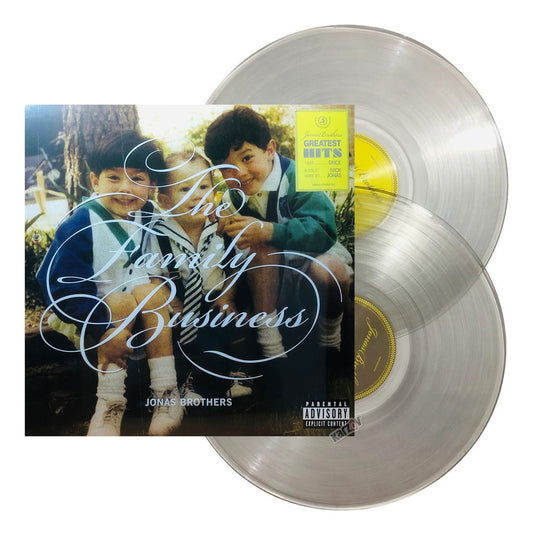 Jonas Brothers The Family Business Clear 2 Lp Vinyl