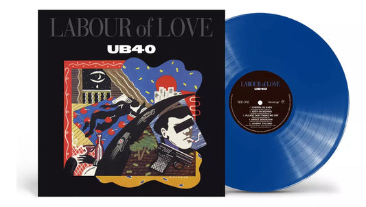 Ub40 Labour Of Love Azul Blue Lp Vinyl