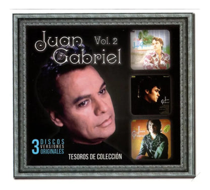 Juan Gabriel Tesoros De Coleccion Vol 2 Boxset 3 Discos Cd