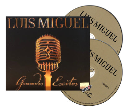 Luis Miguel Grandes Éxitos 2 Discos Cd's