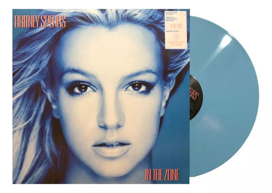 Britney Spears In The Zone Importado Azul Blue Lp Vinyl