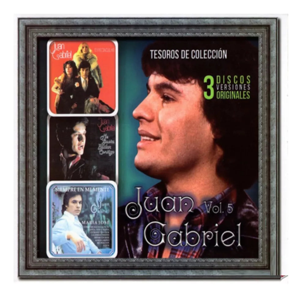 Juan Gabriel Tesoros De Coleccion Vol 5 Boxset 3 Discos Cd