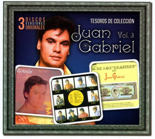 Juan Gabriel Tesoros De Coleccion Vol 3 Boxset 3 Discos Cd