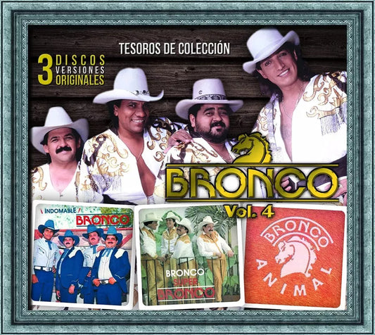 Bronco Tesoros De Coleccion Vol 4 Boxset 3 Discos Cd