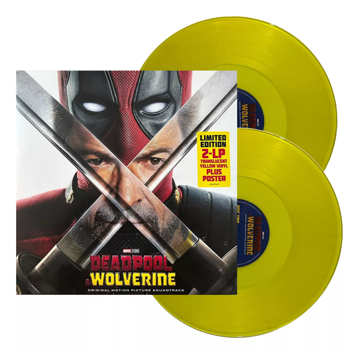 Deadpool & Wolverine Soundtrack 2 Lp Vinyl