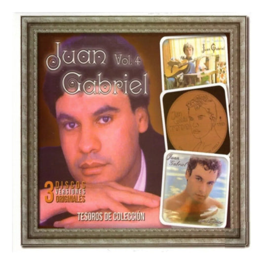 Juan Gabriel Tesoros De Coleccion Vol 4 Boxset 3 Discos Cd