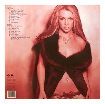 Britney Spears In The Zone Importado Azul Blue Lp Vinyl