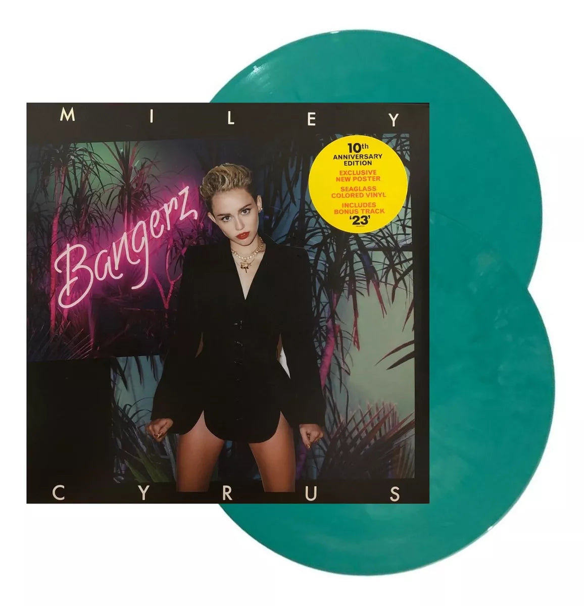 Miley Cyrus Bangerz Dlx 10th Anniversary Sea Azul 2 Lp Vinyl