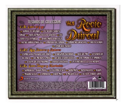 Rocio Durcal Tesoros De Coleccion Vol 5 Boxset 3 Cd