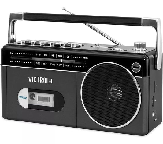 Radiograbadora Victrola Para Cassette & Radio / Bluetooth