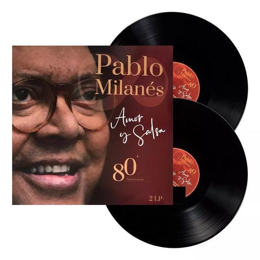 Pablo Milanes Amor Y Salsa 80 Aniversario 2 Lp Vinyl