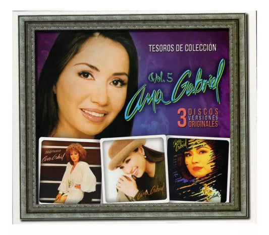 Ana Gabriel Tesoros De Coleccion Vol 5 Boxset 3 Discos Cd 's