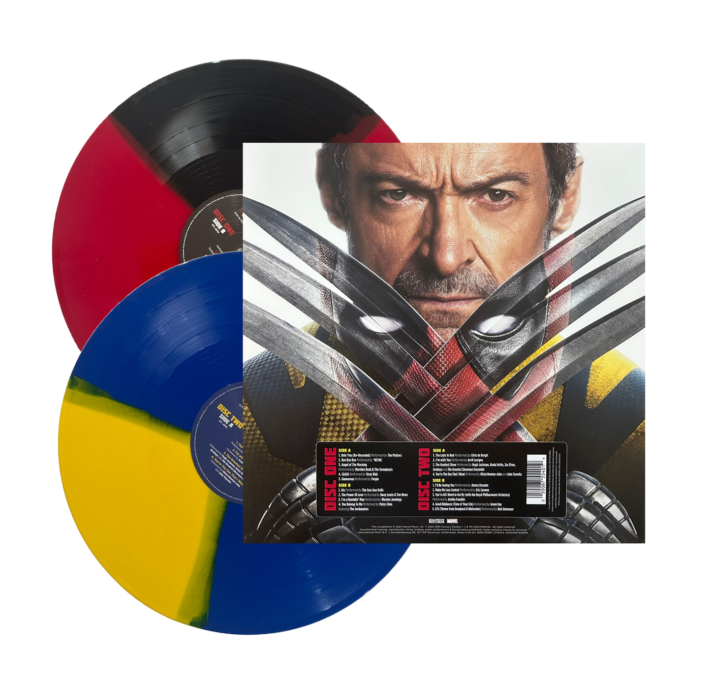 Deadpool & Wolverine Soundtrack Inspired Custom 2 Lp Vinyl