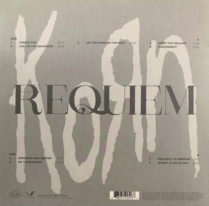 Korn Requiem Black Negro Lp Vinyl