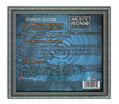 La Maldita Vecindad Tesoros De Coleccion 3 Discos Cd