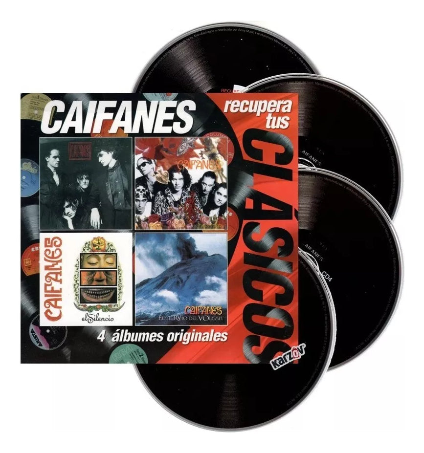 Caifanes - Recupera Tus Clásicos - 4 Cd's
