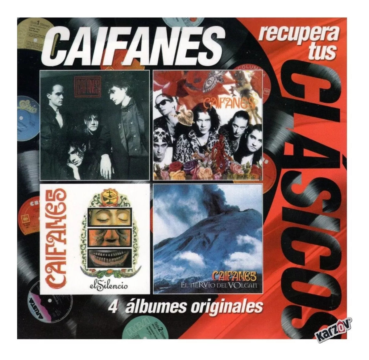 Caifanes - Recupera Tus Clásicos - 4 Cd's