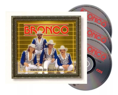 Bronco Tesoros De Coleccion Box Set 3 Discos Cd