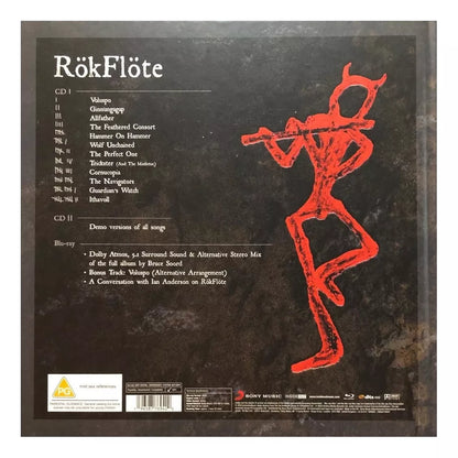 Jethro Tull Rokflote 2 Discos Cd + Blu-ray