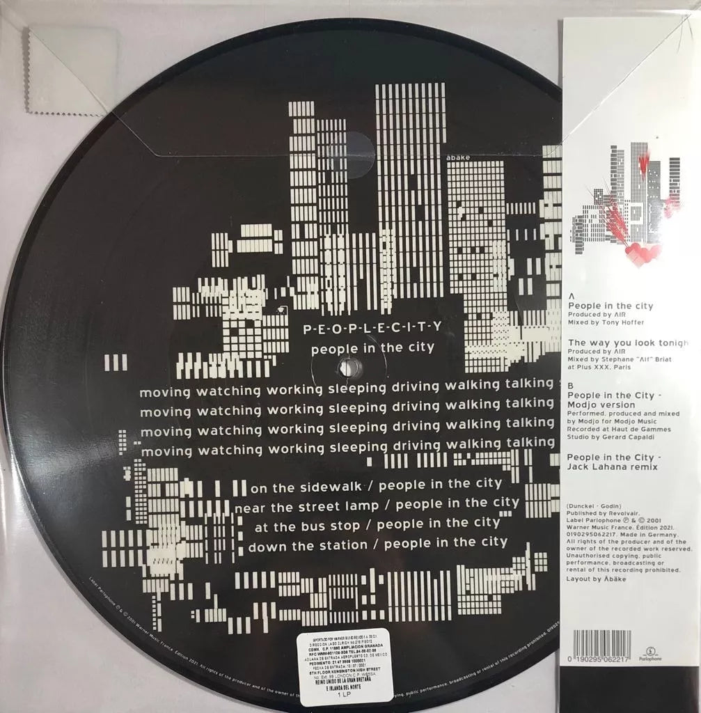 Air - People In The City Rsd2021 - Lp Vinyl