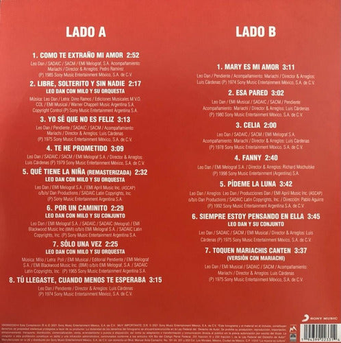 Leo Dan - Personalidad - Lp Vinyl