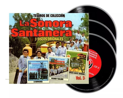 La Sonora Santanera Tesoros De Coleccion Boxset 3 Discos Cd