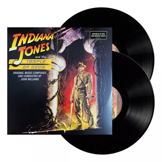 Indiana Jones And The Temple Of Doom Soundtrack 2 Lp Vinyl