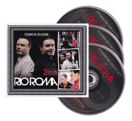 Rio Roma Tesoros De Coleccion 3 Discos Cd