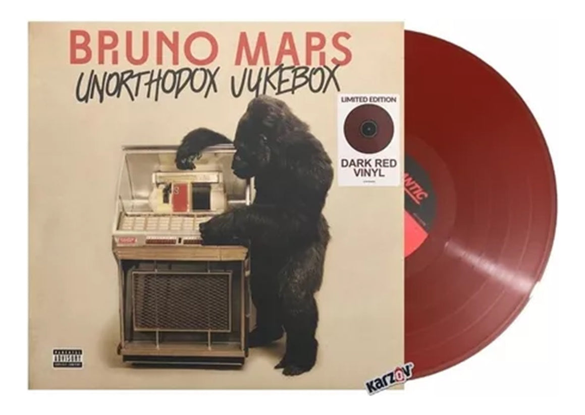 Bruno Mars Unorthodox Jukebox Lp Acetato Vinyl / Rojo