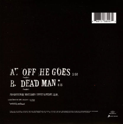 Pearl Jam Off He Goes B W Dead Man Lp Vinyl / 7 Pulgadas