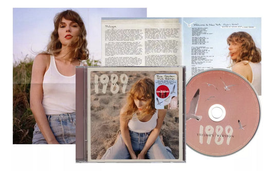 Taylor Swift 1989 Deluxe Taylors Version Target Pink Cd