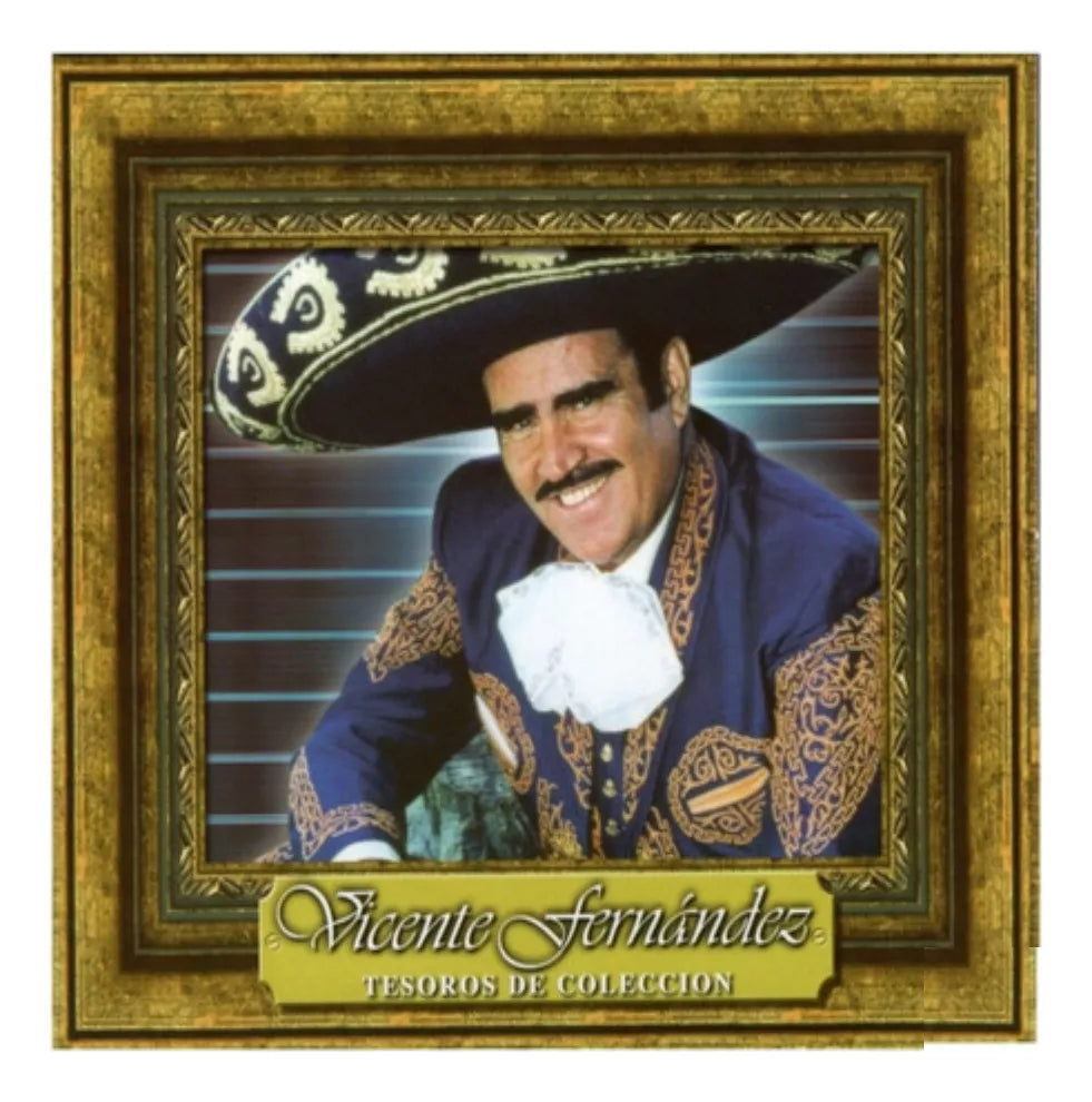 Vicente Fernandez Tesoros De Coleccion Boxset 3 Disco Cd