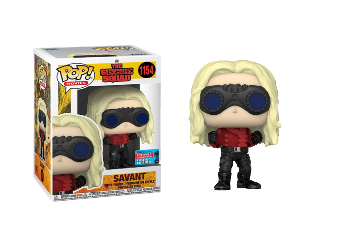 Savant #1154 (Limited Edition) 2021 Fall Convention Exclusive Funko Pop Movies The Suicide Squad