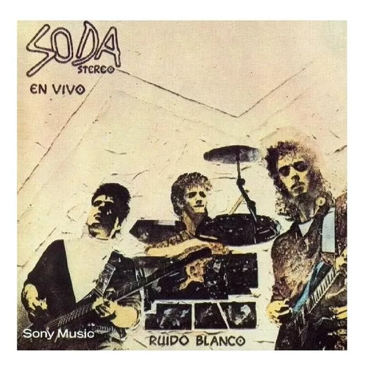 Soda Stereo Ruido Blanco En Vivo Disco Cd