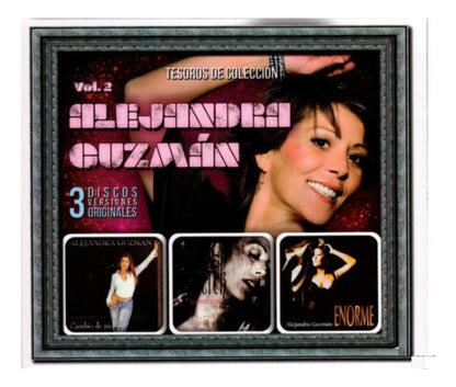 Alejandra Guzman Tesoros De Coleccion Vol 2 3 Discos Cd