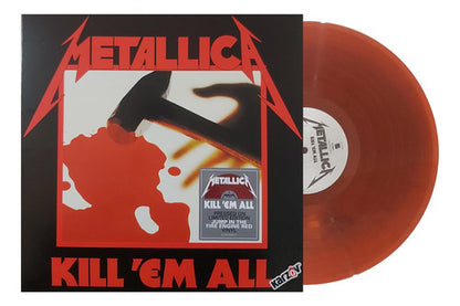 Metallica Kill 'Em All Lp Vinyl Red Rojo