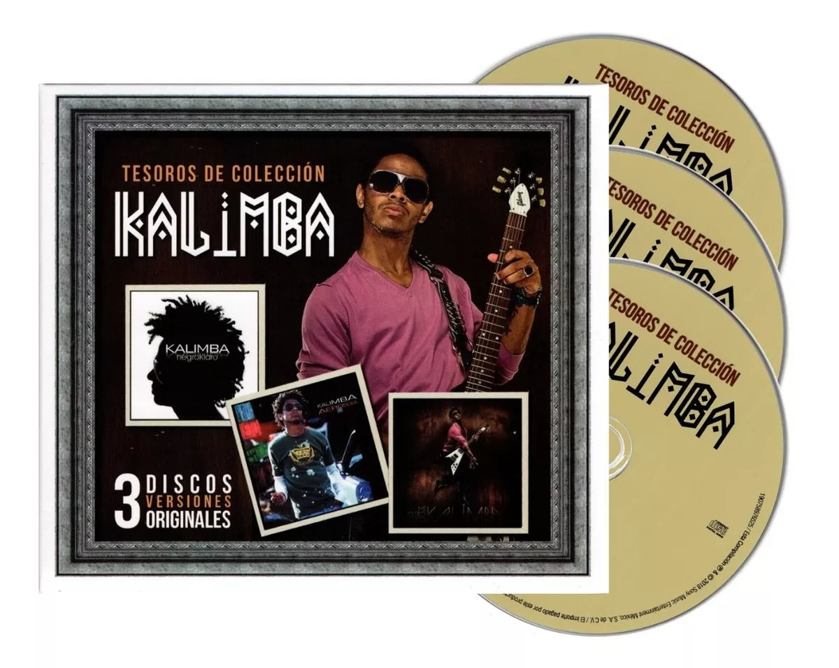 Kalimba Tesoros De Coleccion Box 3 Discos Cd