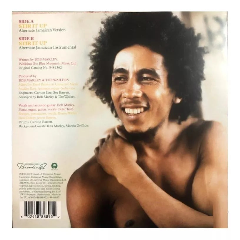 Bob Marley Stir It Up Rsd 2023 7 Pulgadas Lp Vinyl