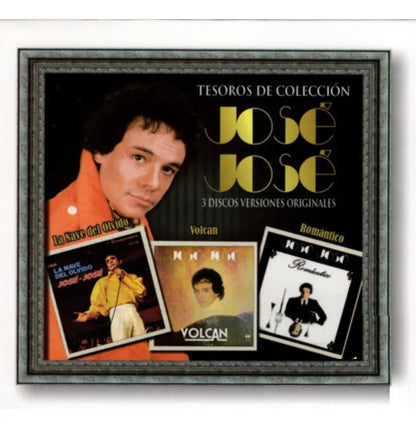 Jose Jose Tesoros De Coleccion Boxset 3 Discos Cd 's