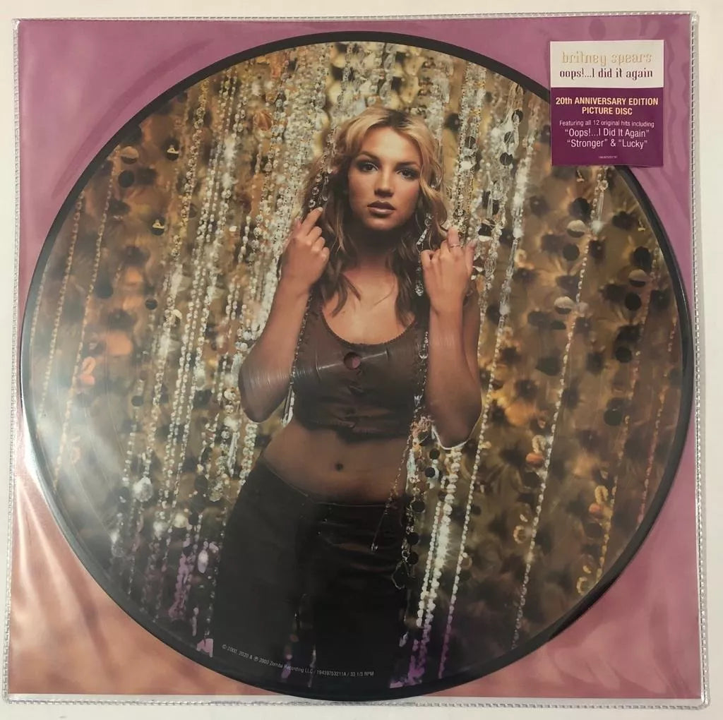 Britney Spears Oops ... I Did It Again Picture Lp Vinyl