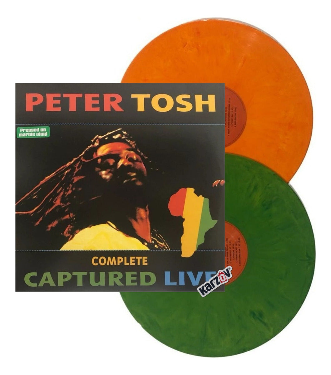 Peter Tosh Complete Captured Live 2 Lp Vinyl