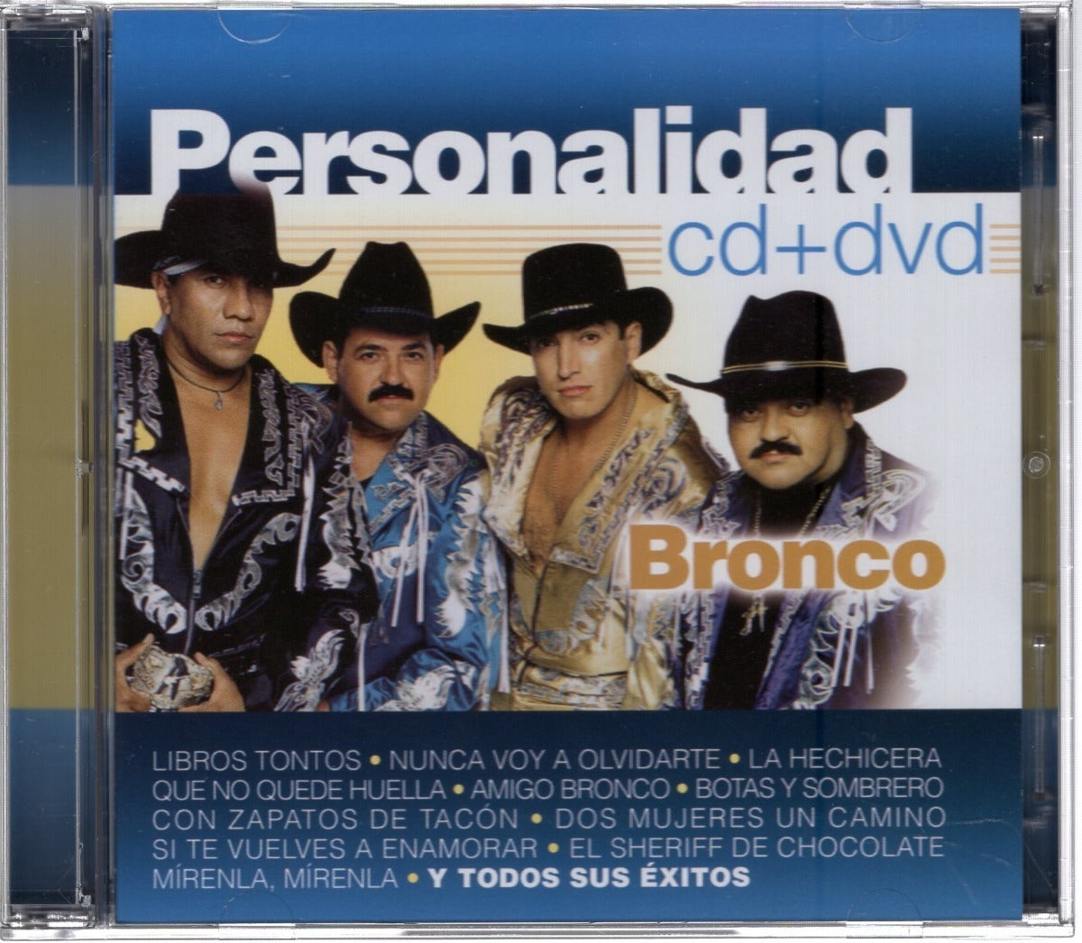Bronco Personalidad Disco Cd + Dvd