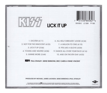 Kiss Lick It Up Disco Cd