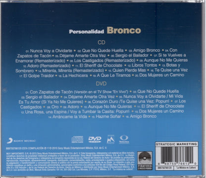 Bronco Personalidad Disco Cd + Dvd