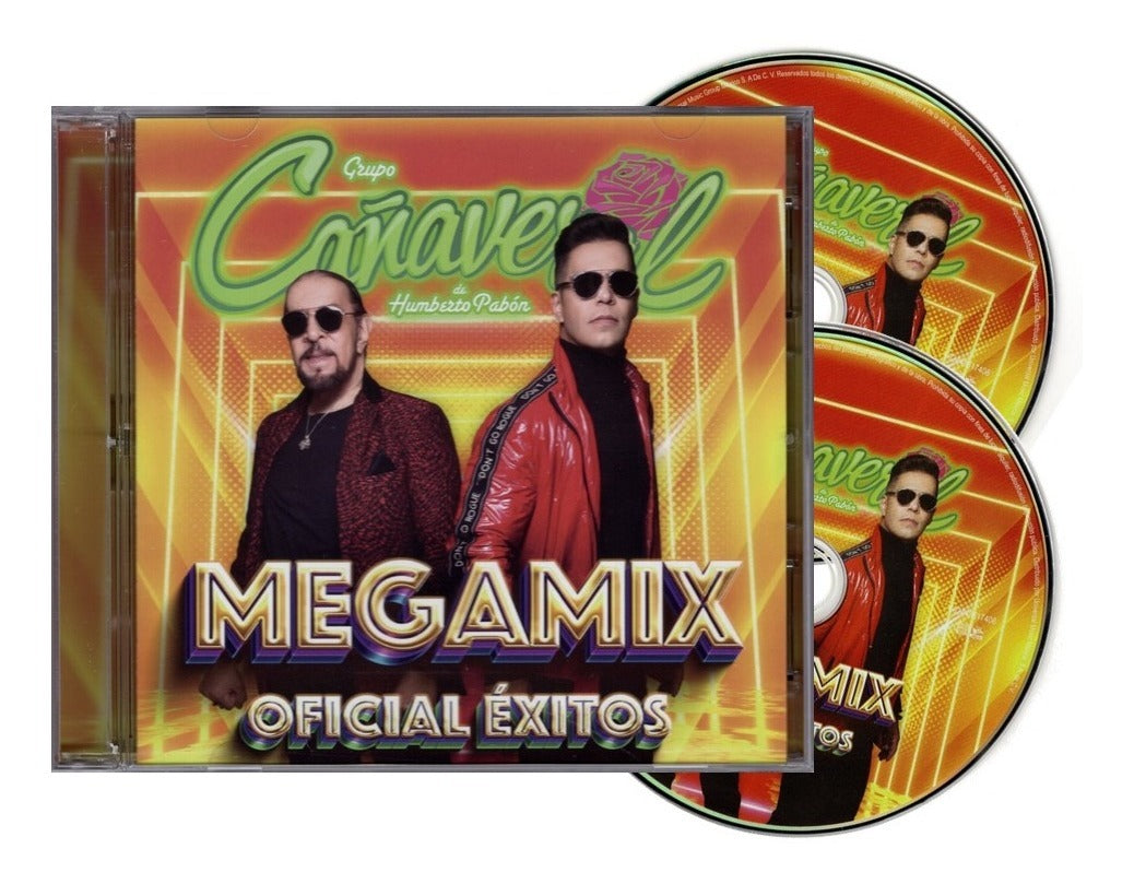 Grupo Cañaveral Megamix Disco Cd + Dvd