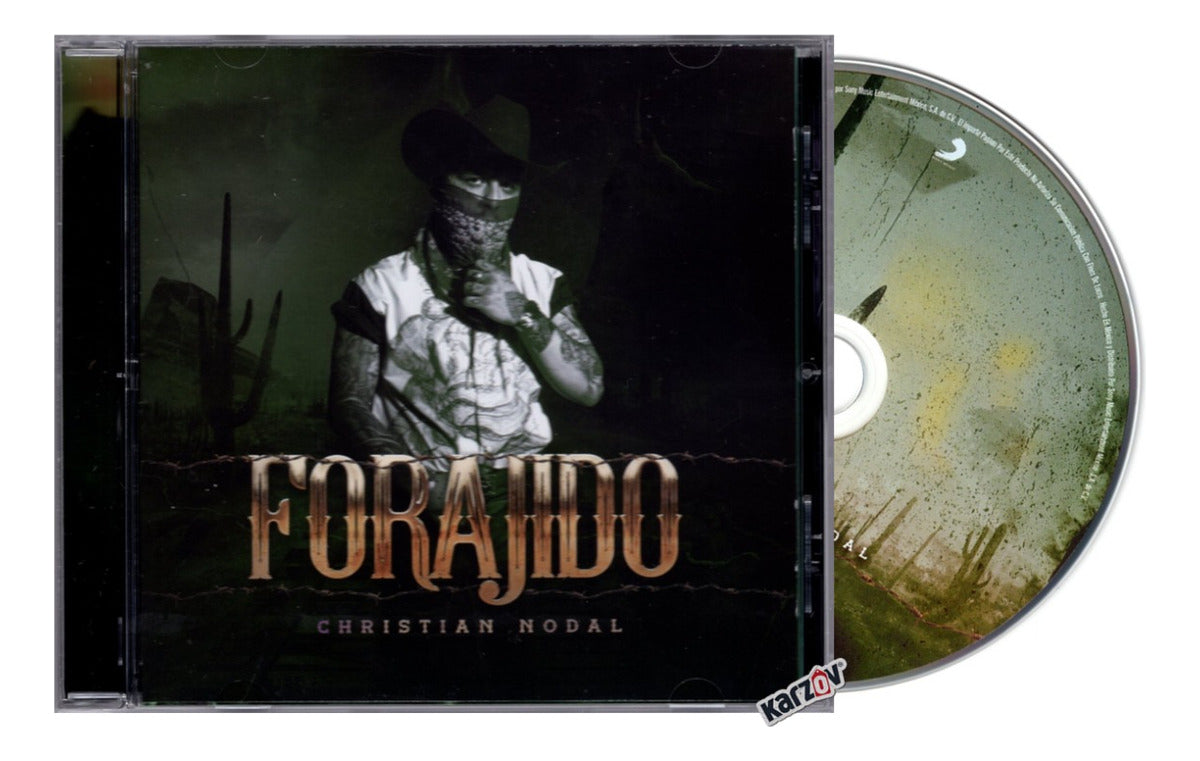 Christian Nodal Forajido Disco Cd